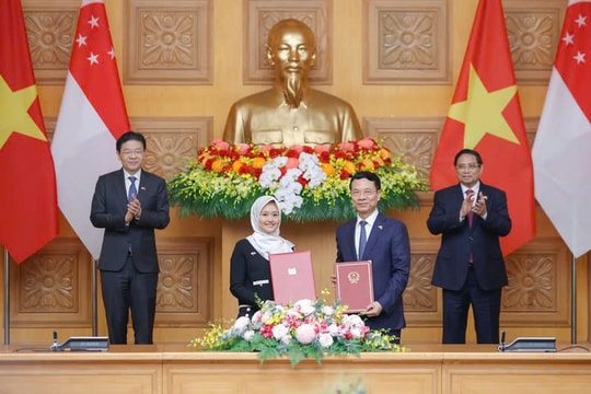 Bộ Khoa học và Công nghệ và Bộ Phát triển số và Thông tin Singapore hợp tác phát triển số và đổi mới sáng tạo