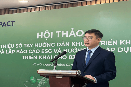 Hướng dẫn Khung triển khai môi trường, xã hội và quản trị (ESG)
