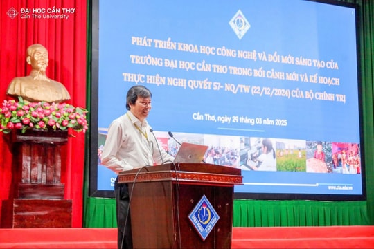 Trường Đại học Cần Thơ: Ban hành Kế hoạch hành động thực hiện Nghị quyết số 57-NQ/TW