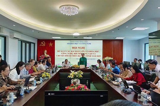 Vĩnh Long: Đề xuất các bài toán lớn về khoa học, công nghệ, đổi mới sáng tạo và chuyển đổi số