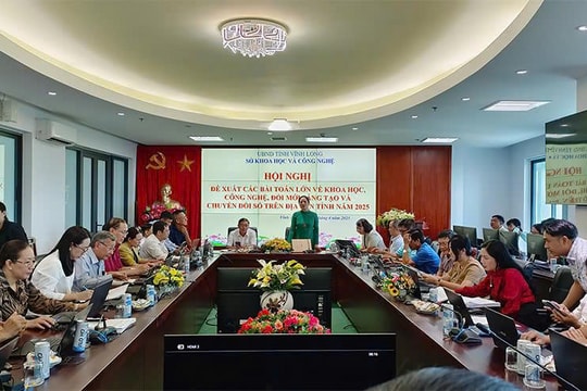 Vĩnh Long: Đề xuất các bài toán lớn về khoa học, công nghệ, đổi mới sáng tạo và chuyển đổi số
