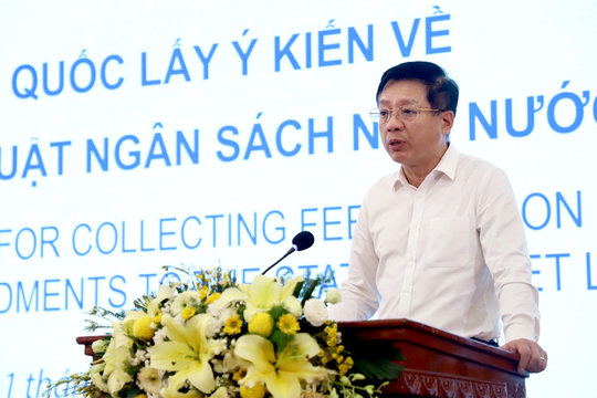 Dự án sửa đổi toàn diện Luật Ngân sách nhà nước ưu tiên bố trí nguồn lực cho phát triển S.T.I.D
