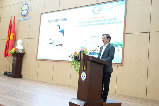 TP Huế - Thúc đẩy phát triển kinh tế đô thị trong bối cảnh mới