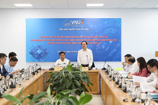 Đại học Quốc gia Hà Nội: Tiên phong triển khai Nghị quyết số 45-NQ/TW và Nghị quyết số 57-NQ/TW