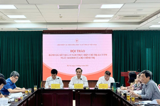 Phát huy vai trò trí tuệ của đội ngũ trí thức khoa học - công nghệ