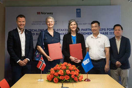 UNDP và Na Uy hợp tác mới thúc đẩy mô hình quản lý chất thải tuần hoàn tại Việt Nam