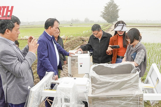 Đẩy mạnh ứng dụng trí tuệ nhân tạo trong nông nghiệp thông minh