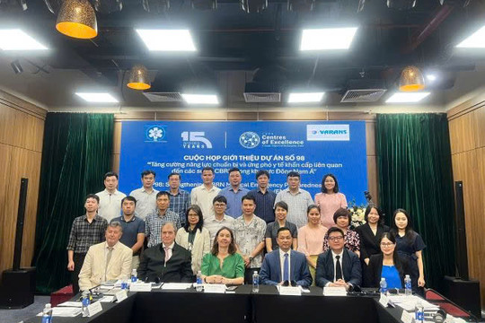 Tăng cường năng lực chuẩn bị về ứng phó y tế khẩn cấp liên quan đến các sự cố CBRN trong khu vực Đông Nam Á