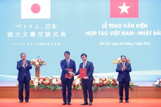 Việt Nam - Nhật Bản tăng cường hợp tác chuyển đổi số, bán dẫn, năng lượng nguyên tử, AI