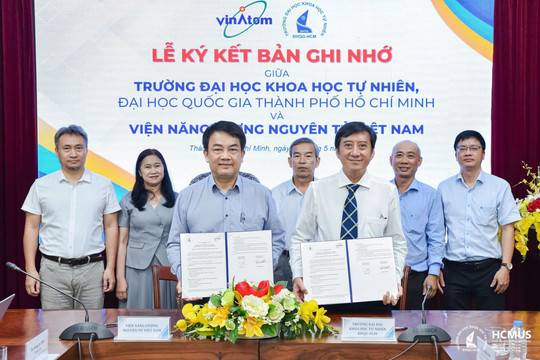 Bước tiến mới trong thúc đẩy đào tạo, nghiên cứu và ứng dụng công nghệ hạt nhân