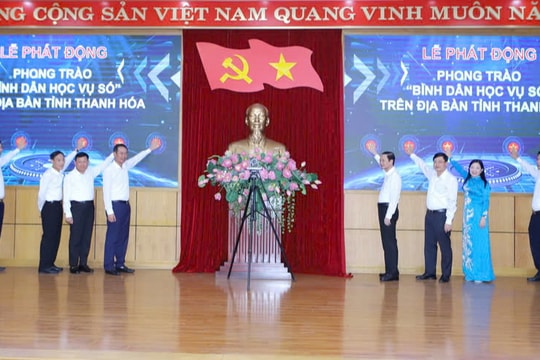 Thanh Hóa hưởng ứng Phong trào “Bình dân học vụ số”