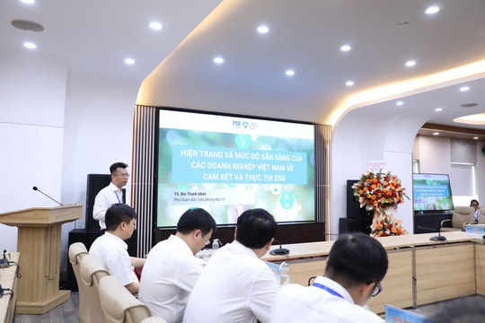 Cam kết của doanh nghiệp hướng đến mục tiêu phát triển bền vững