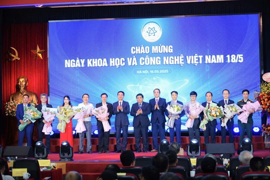 Phát biểu của Bộ trưởng Nguyễn Mạnh Hùng tại Lễ kỷ niệm Ngày Khoa học Công nghệ Việt Nam 18/5