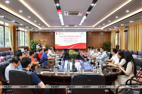 Đại học Bách khoa Hà Nội và Bệnh viện Đại học Y Hà Nội tăng cường quan hệ hợp tác