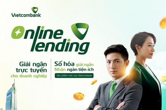 Vietcombank ra mắt giải pháp giải ngân trực tuyến