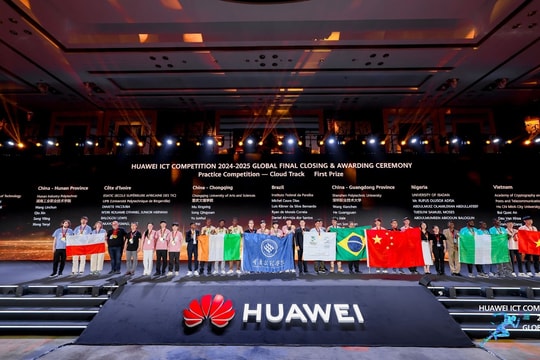 Sinh viên Việt Nam phá kỷ lục thành tích tại chung kết cuộc thi ICT toàn cầu 2024 - 2025