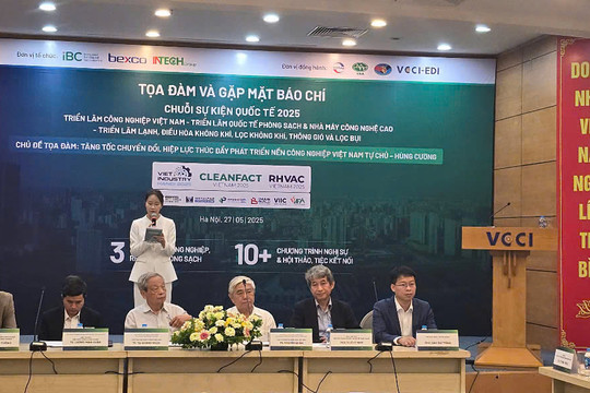 Liên đoàn Thương mại và Công nghiệp Việt Nam: Họp báo công bố 3 sự kiện quốc tế 2025