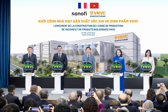 VNVC khởi công nhà máy sản xuất vaccine 2000 tỷ tiêu chuẩn cao cấp