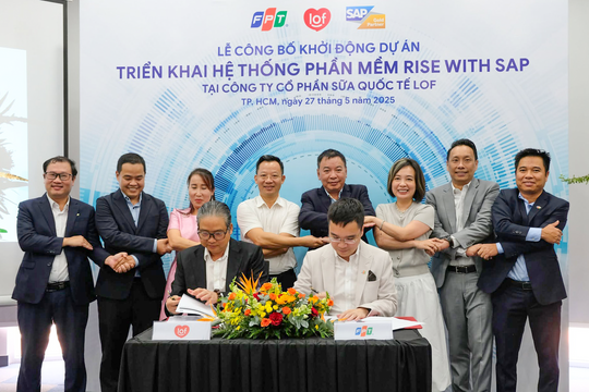 FPT chuyển đổi số cho công ty sữa để tăng trưởng doanh thu‏