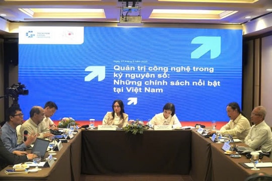 Hoàn thiện chính sách, phát triển công nghệ số và mô hình kinh doanh mới