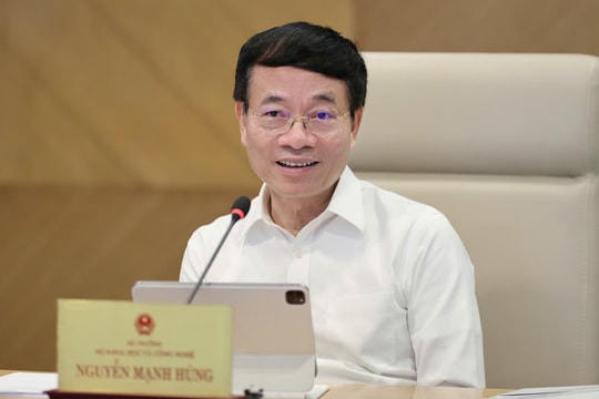 Chuẩn bị triển khai chính quyền địa phương hai cấp, Bộ trưởng Nguyễn Mạnh Hùng chỉ đạo "nóng" các Sở KH&CN