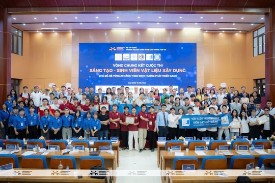 Chung kết Cuộc thi “Sáng tạo - Sinh viên vật liệu xây dựng 2025”