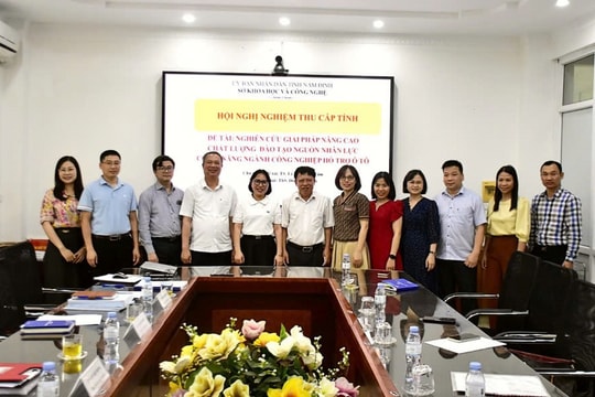 Nam Định: nâng cao chất lượng đào tạo nguồn nhân lực có kỹ năng ngành công nghiệp hỗ trợ ô tô