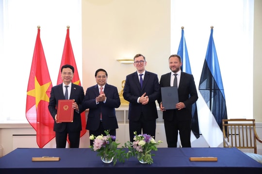 Việt Nam và Estonia tăng cường hợp tác về nghiên cứu công nghệ chiến lược, chuyển đổi số