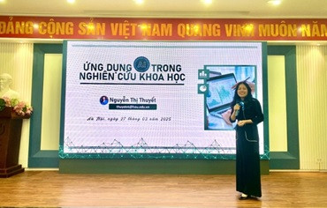 Đẩy mạnh ứng dụng trí tuệ nhân tạo trong nghiên cứu khoa học