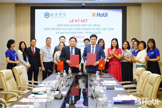Trường Đại học Công nghiệp Hà Nội đẩy mạnh hợp tác đào tạo và nghiên cứu khoa học với Đại học Nam Ninh (Trung Quốc)
