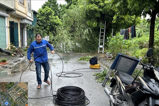 Tăng cường giải pháp công nghệ để chủ động ứng phó với bão WUTIP