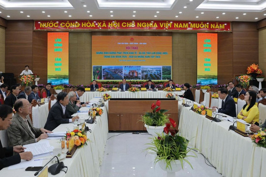 Hội thảo Khoa học về định hướng phát triển kinh tế - xã hội cho tỉnh Lâm Đồng mới