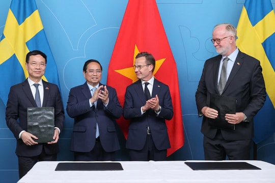 Thúc đẩy khoa học, công nghệ và chuyển đổi số giữa Việt Nam và Thụy Điển