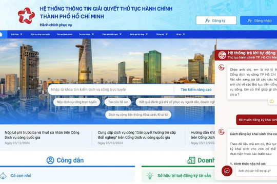 Trợ lý AI chuyên biệt hỗ trợ giải quyết thủ tục hành chính hiệu quả trong quá trình sắp xếp bộ máy
