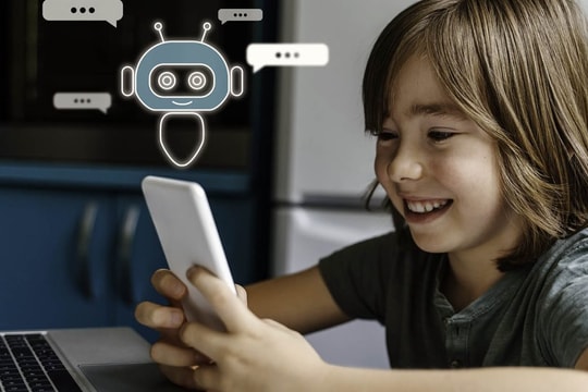 Trẻ em gia tăng mức độ tìm kiếm công cụ AI, trào lưu từ Ý