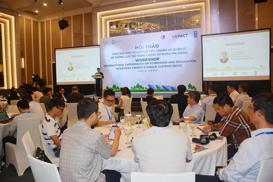 Thúc đẩy tiêu chuẩn hóa hệ thống lưu trữ năng lượng tại Việt Nam