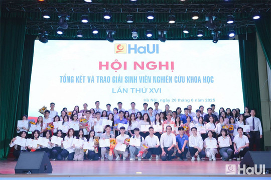 Trường Đại học Công nghiệp Hà Nội: Khích lệ phong trào nghiên cứu khoa học trong sinh viên