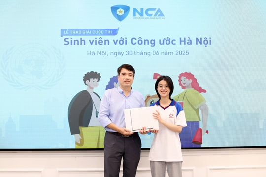 Sinh viên PTIT đạt giải Nhất cuộc thi “Sinh viên với Công ước Hà Nội”