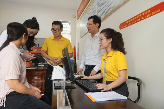 Bưu điện huy động 8.000 nhân viên hỗ trợ tiếp nhận, trả kết quả TTHC tại cấp xã