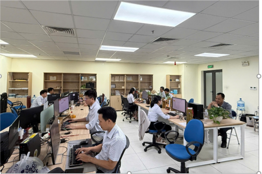 Những “chiến binh xanh” VNPT góp sức tạo nên khoảnh khắc lịch sử của đất nước