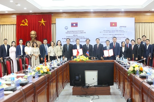 Việt Nam - Lào hợp tác hướng tới hệ sinh thái KH&CN bền vững và số hóa toàn diện