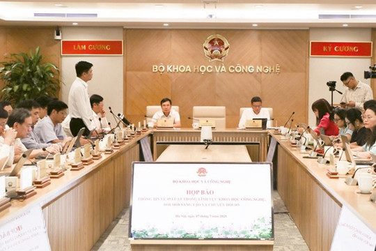 Luật Khoa học, Công nghệ và Đổi mới sáng tạo và những đổi mới mạnh mẽ, mang tính cách mạng