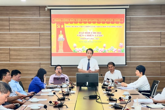 Viện Chiến lược định hướng trở thành viện nghiên cứu KH&CN hàng đầu
