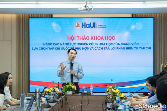 Nâng cao năng lực nghiên cứu của giảng viên: Lựa chọn tạp chí quốc tế phù hợp và cách trả lời phản biện từ tạp chí