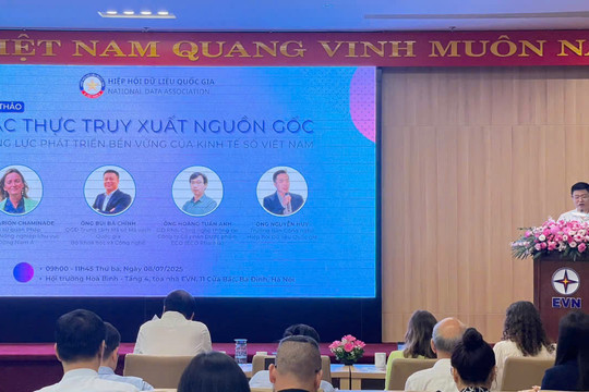 Xác thực truy xuất nguồn gốc - Động lực phát triển bền vững của kinh tế số Việt Nam