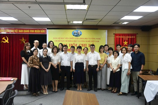 Tạp chí KH&CN Việt Nam phấn đấu là cơ quan ngôn luận, lý luận hàng đầu về KHCN, ĐMST, CĐS