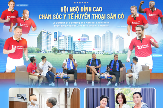 BVĐK Tâm Anh đứng đầu khối tư nhân về chất lượng bệnh viện tại Hà Nội và TP.HCM