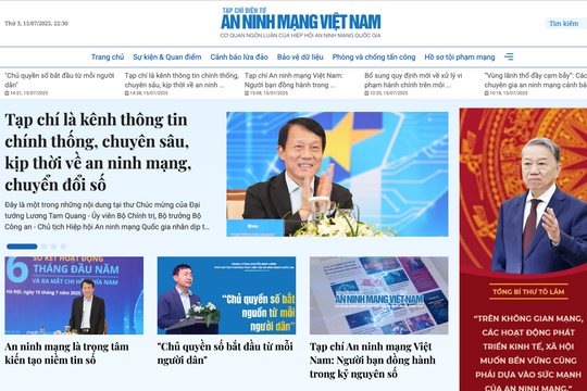 Chính thức ra mắt Tạp chí An ninh mạng Việt Nam