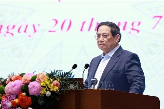 Thủ tướng Phạm Minh Chính: Khoa học, công nghệ phải phục vụ đắc lực vận hành bộ máy và mục tiêu tăng trưởng