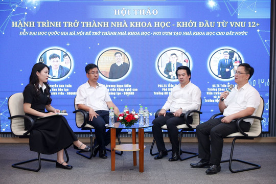 Hành trình trở thành nhà khoa học từ VNU 12+